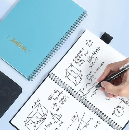 Erasable notebook